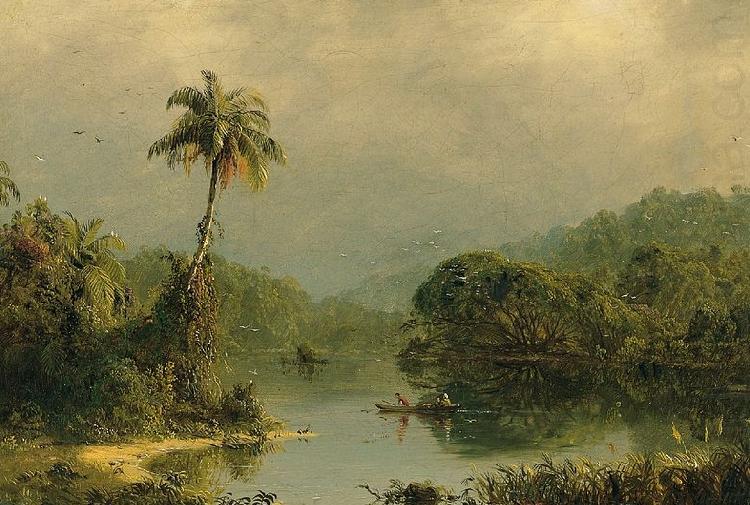 Tropical Landscape, Frederic Edwin Church